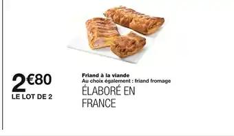 Friand à la viande