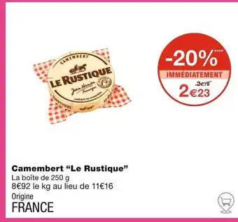 Le Rustique Camembert
