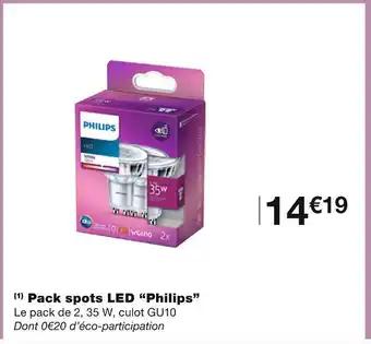 Philips Pack spots LED