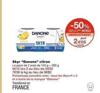 Danone Skyr citron
