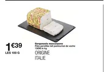 Gorgonzola mascarpone