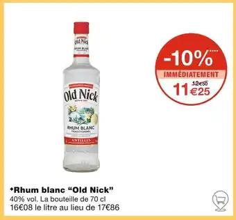 Old Nick Rhum blanc
