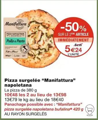 Manifattura Pizza surgelée napoletana