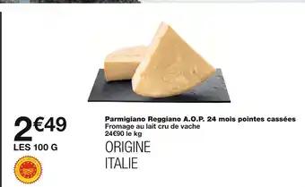 Parmigiano Reggiano A.O.P. 24 mois pointes cassées