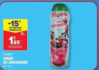 SIROP DE GRENADINE