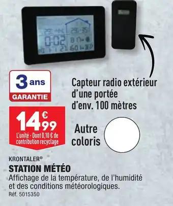 STATION MÉTÉO