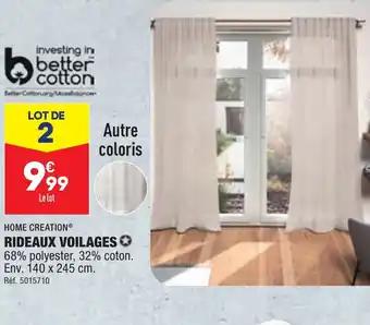 RIDEAUX VOILAGES