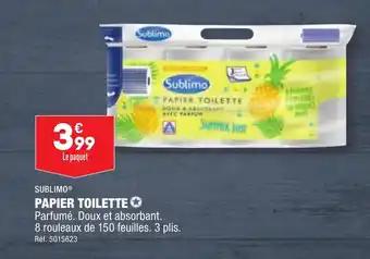 PAPIER TOILETTE✪