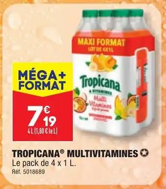 TROPICANA® MULTIVITAMINES✪