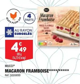 MACARON FRAMBOISE