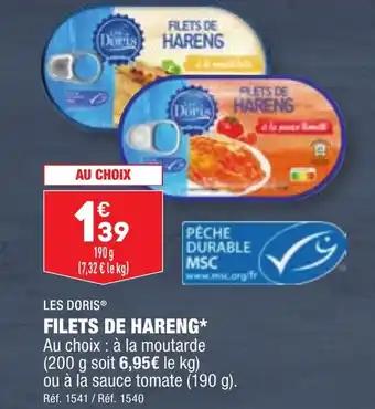 FILETS DE HARENG*