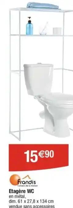 Etagère WC