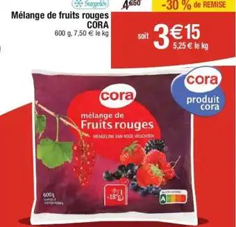 Mélange de fruits rouges CORA