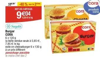 Burger CORA