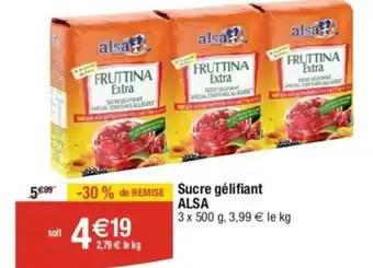 Sucre gélifiant ALSA