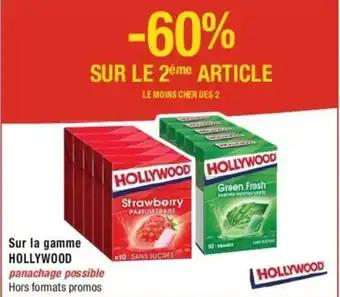 Sur la gamme HOLLYWOOD