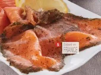 *Saumon gravlax 120 g