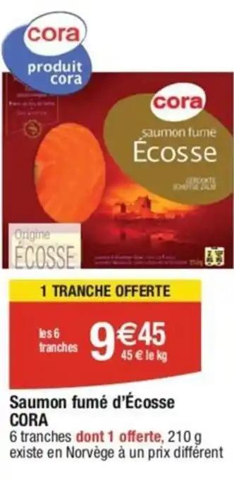 Saumon fumé d'Écosse CORA