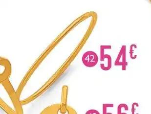 bague, taille 54, or jaune 0,54 g