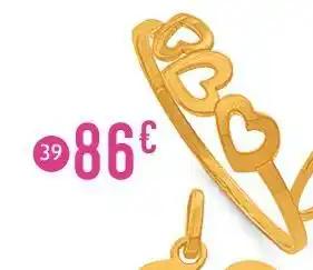 bague, taille 54, or jaune 0,76 g