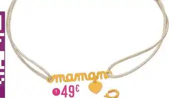 bracelet cordon, or jaune 0,45 g