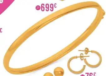 bracelet jonc, diamètre petit modèle, or jaune 8,67 g