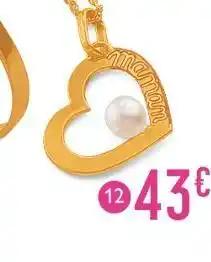 pendentif perle de culture, or jaune 0,43 g