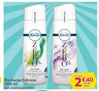 Recharge Febreze