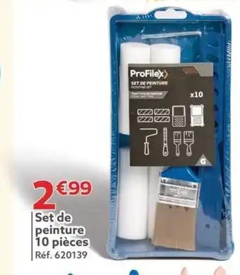 Set de peinture 10 pièces