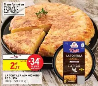 Promotion Exclusives de Tortilla aux oignons : Découvrez l'Offre incontournable