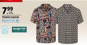 Chemise tropicale