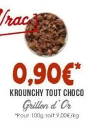 KROUNCHY TOUT CHOCO