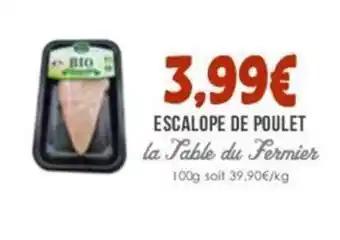 ESCALOPE DE POULET