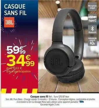 Jbl - casque sans fil