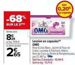 Omo - lessive en capsules