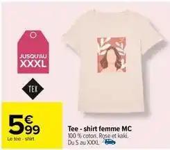 Tex - tee shirt femme mc