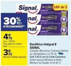 Signal - dentifrice intégral 8