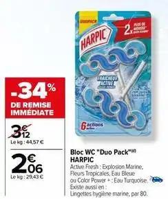 Harpic - bloc wc duo pack