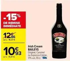 Baileys - irish cream