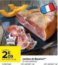 Promotion Exclusives de Jambon de bayonne : Découvrez l'Offre incontournable