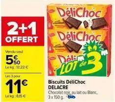 Delacre - biscuits délichoc