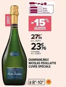 Nicolas feuillatte - champagne brut