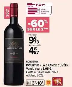 Bordeaux - dourthe la grande cuvée