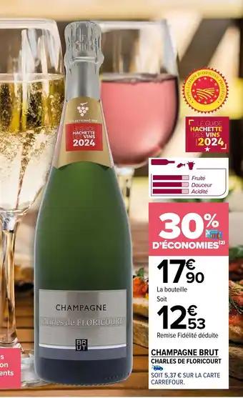 CHAMPAGNE BRUT CHARLES DE FLORICOURT