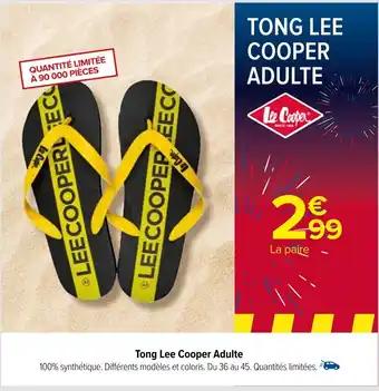 Tong Lee Cooper Adulte