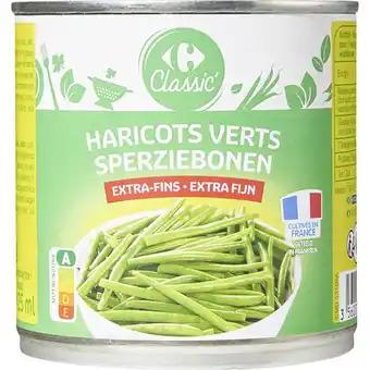 CARREFOUR CLASSIC' Haricots verts extra-fins
