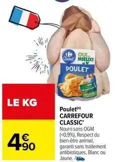 Carrefour - poulet classic'