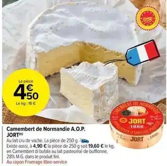 Jort - camembert de normandie a.o.p