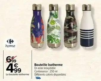 Carrefour - bouteille isotherme