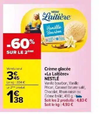 Crème glacée «La Laitière>>